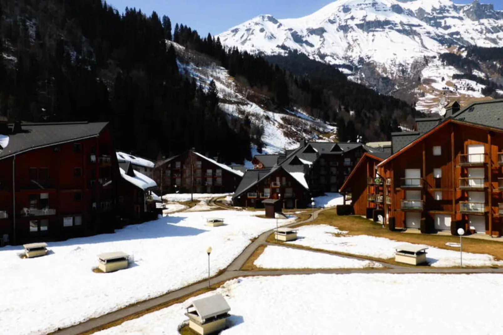 Résidence Pierres Blanches-Vue d'hiver