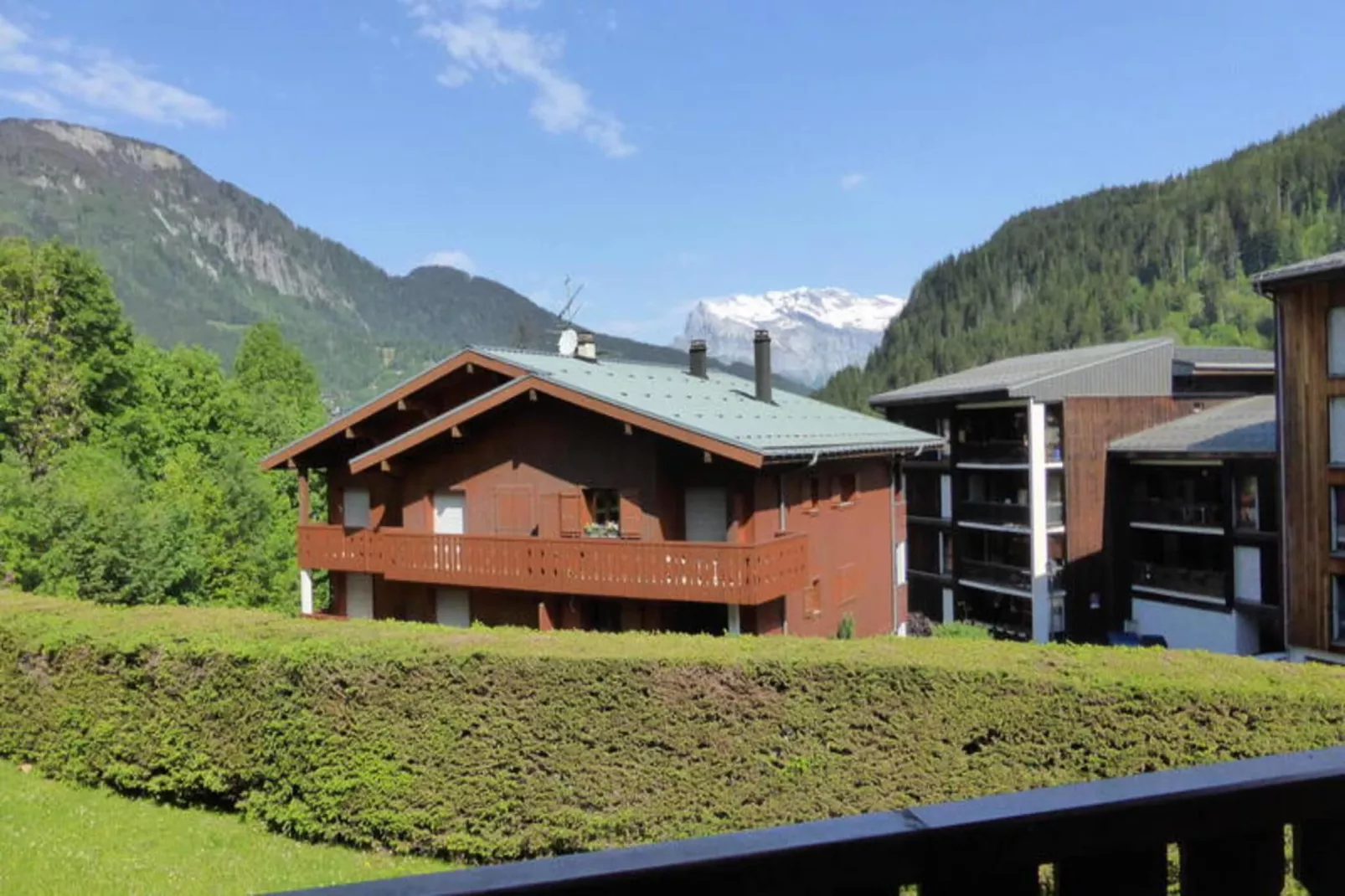 Résidence Les Houches Villages-Außenbereich Sommer