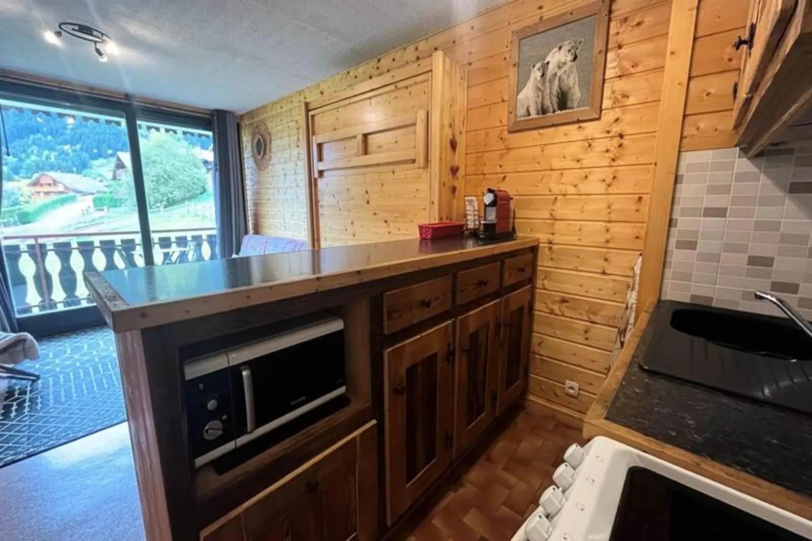 Résidence Le Sylvia-Küche