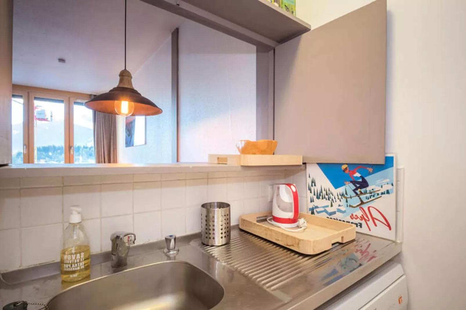 Résidence Chamois Blanc-Küche