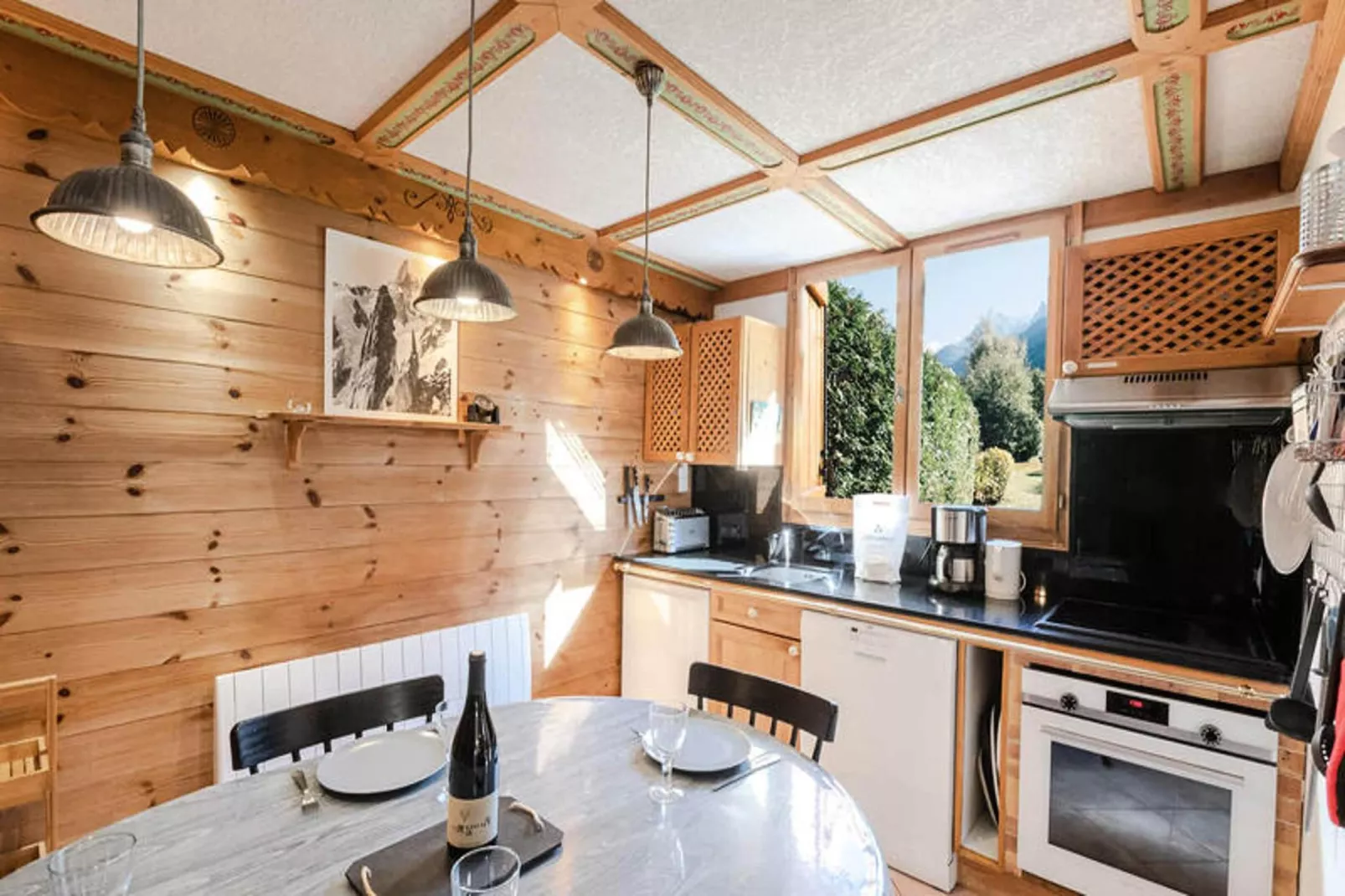 Chalets Des Bois-Salle à manger