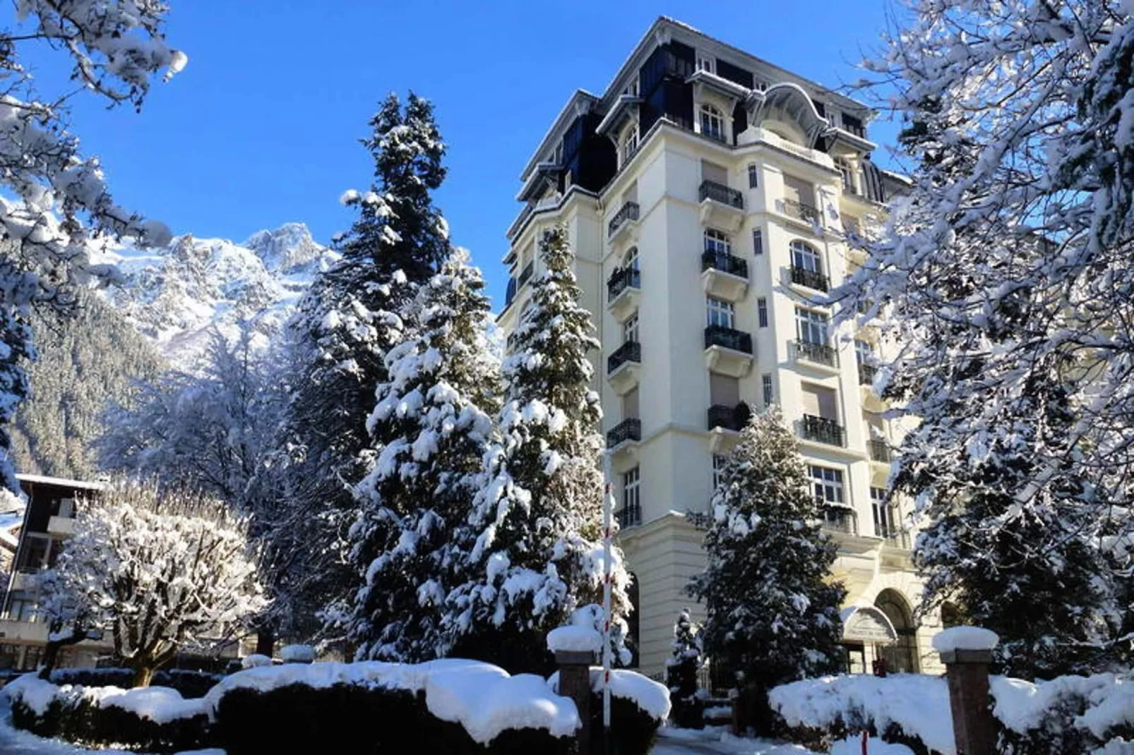 Résidence Majestic-Exterior in winter