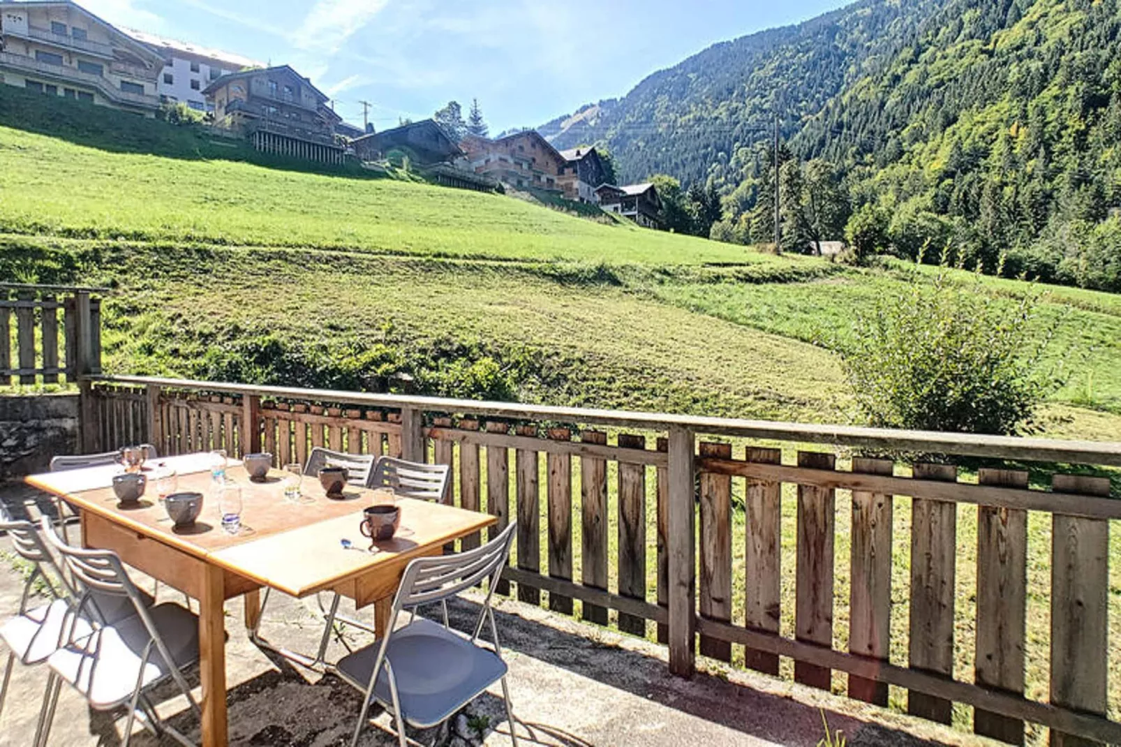 Appartements à Saint Jean d'Aulps-Terrace balcony