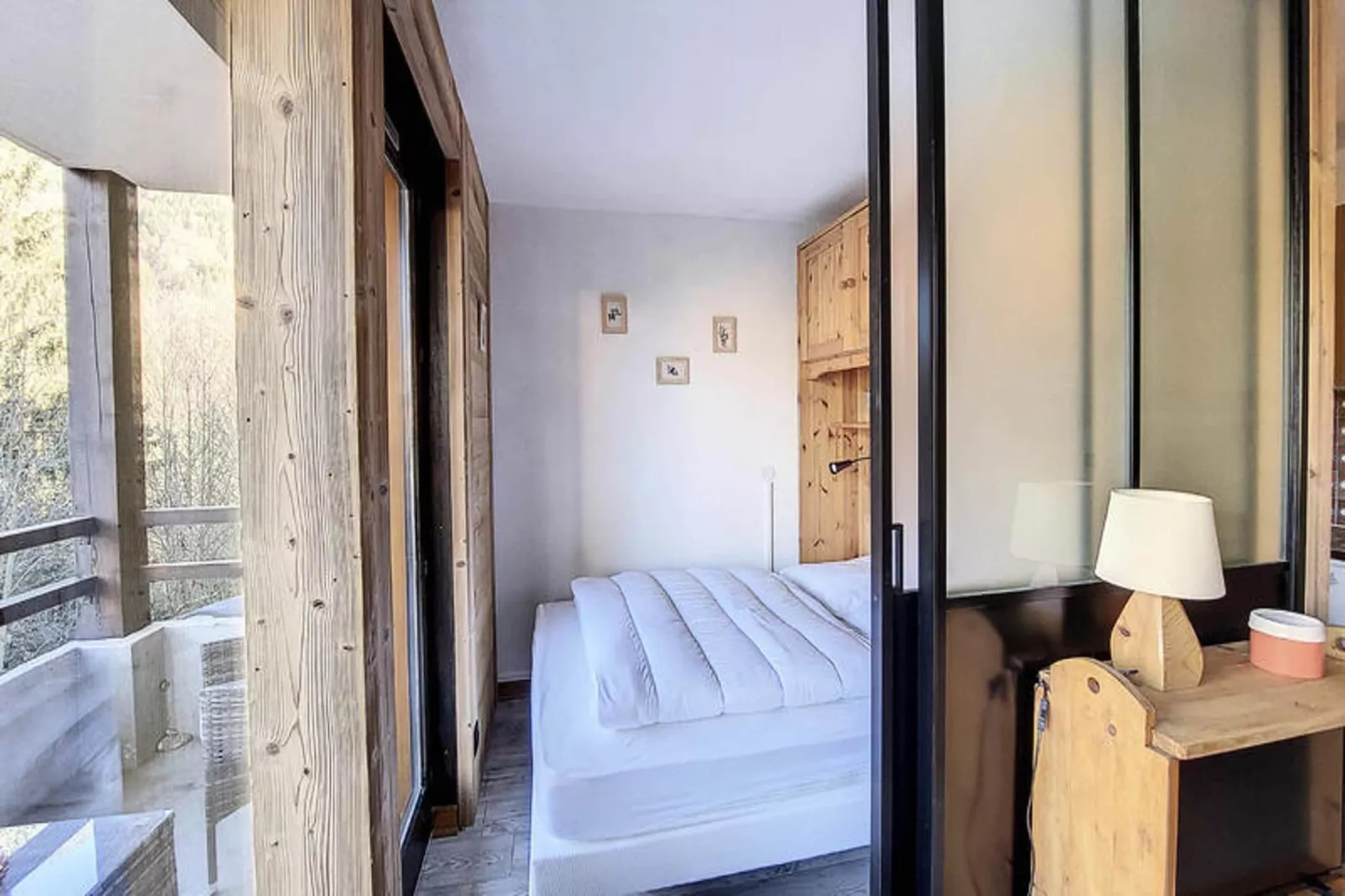 Appartements à Saint Jean d'Aulps-Schlafzimmer