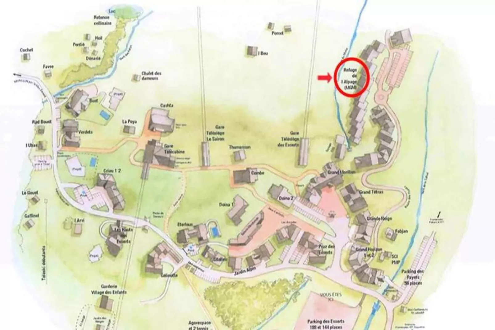 Résidence Refuge De L'alpage Bat A-Ambiance