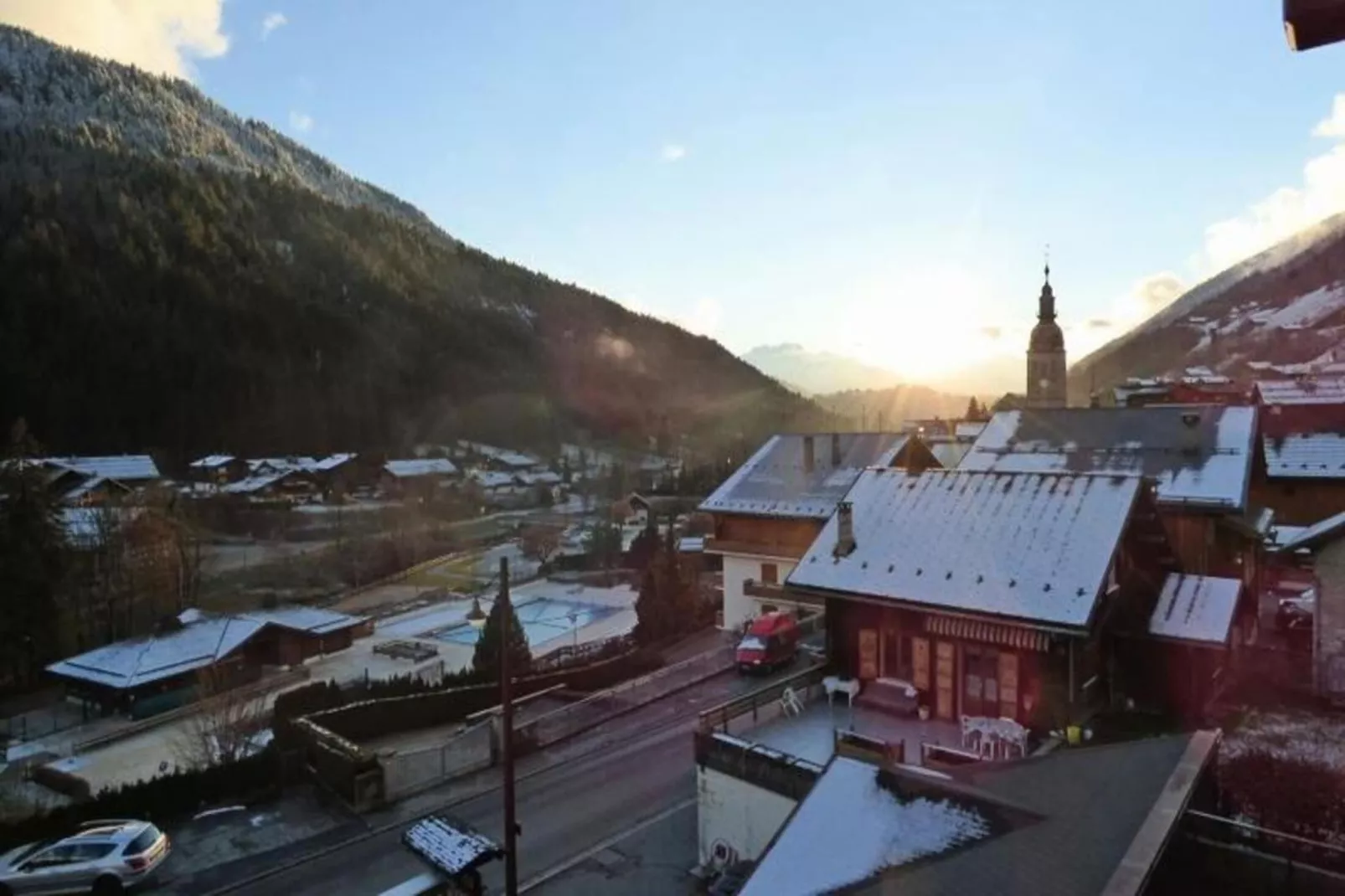 Résidence Cornillon A-Außenbereich Sommer