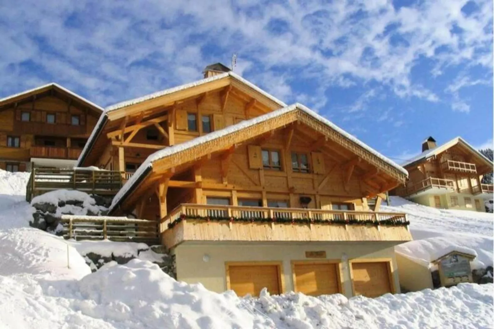 Chalet Le Trefle-Exterior in winter