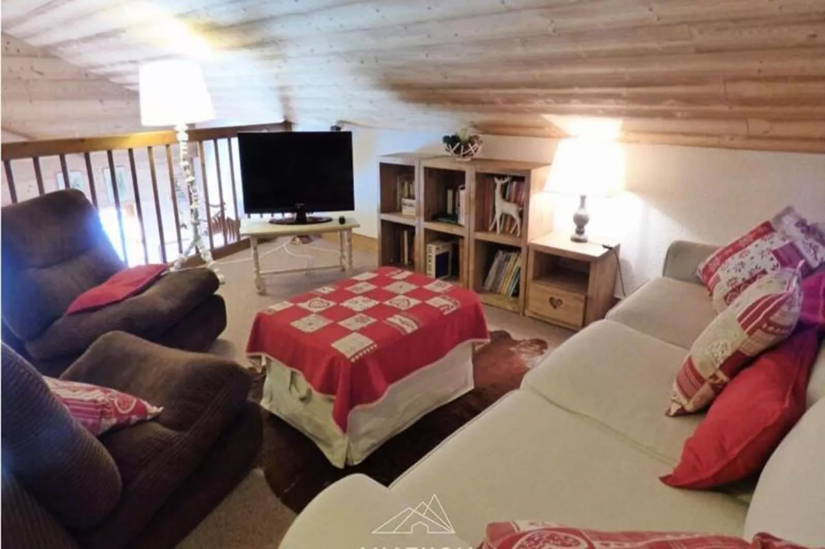 Résidence Les Ecrins-Wohnzimmer