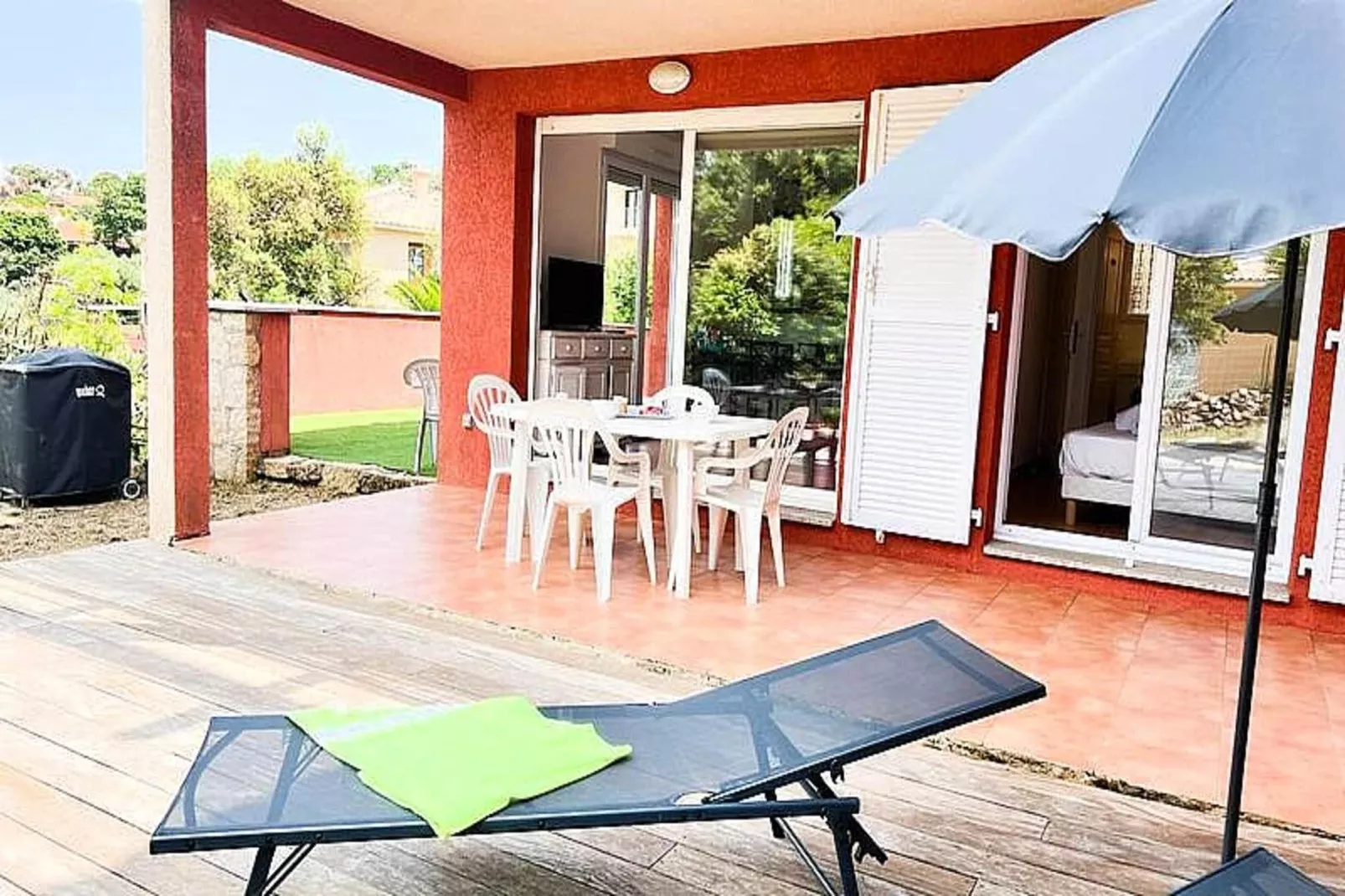 Résidence A Machja-Terrasse/Balkon