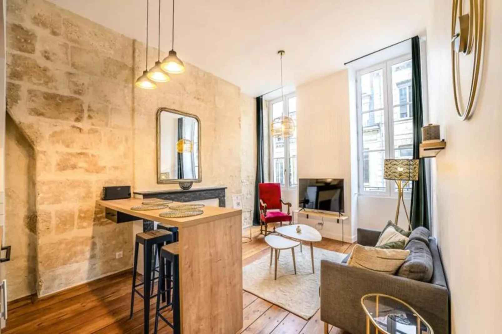 Charmant Et Rayonnant Appartement De 55 M&sup2; Situ&eacute; Dans Le Coeur De Bordeaux-Palier