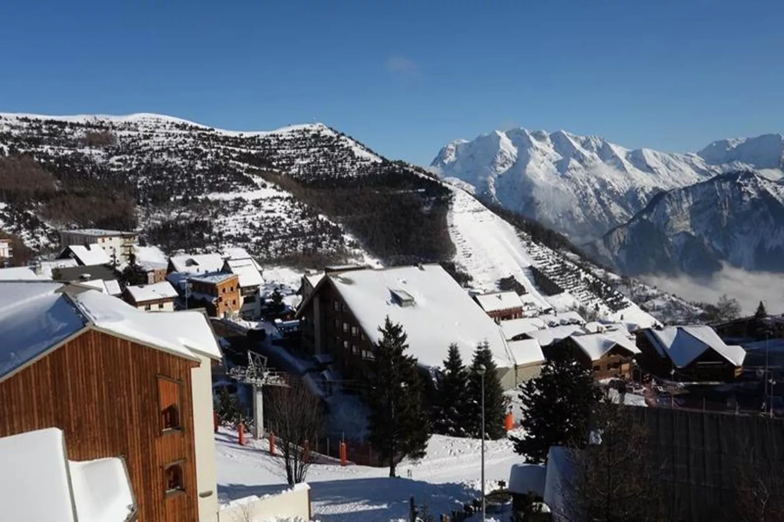 Résidence Helios - Vue d'hiver