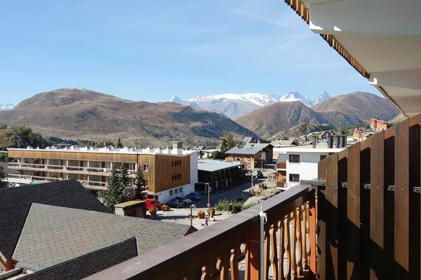 Résidence Menandiere-Aussicht Winter