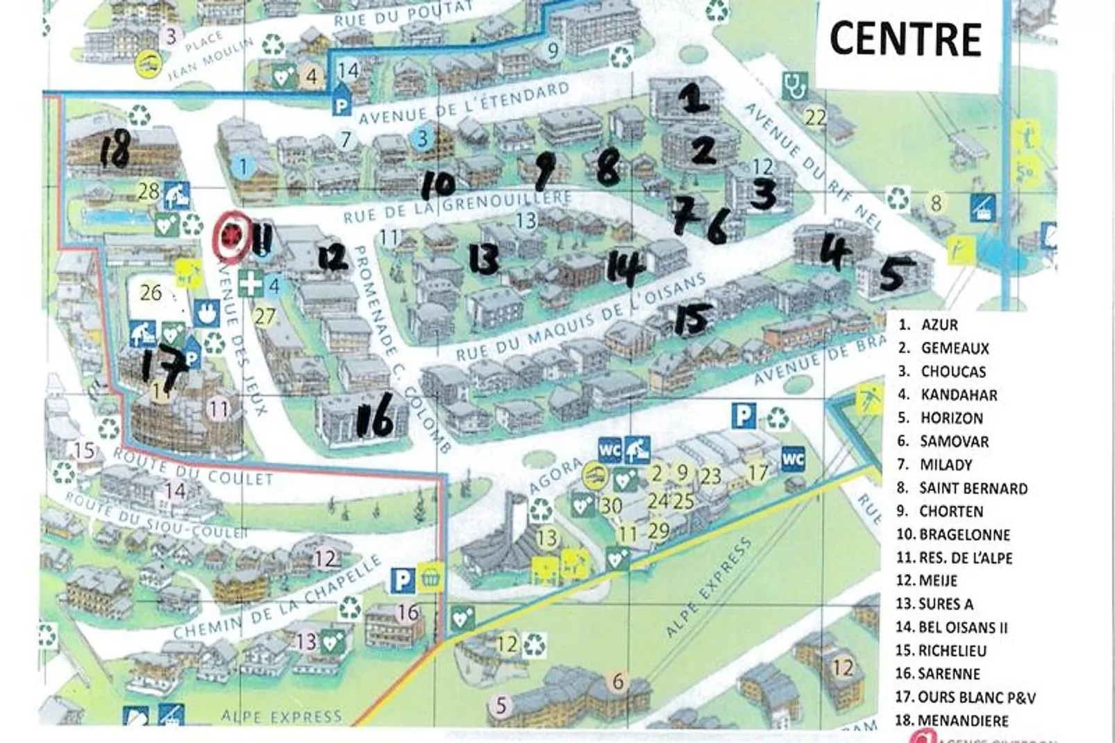 Résidence Gemeaux - Ausstattung