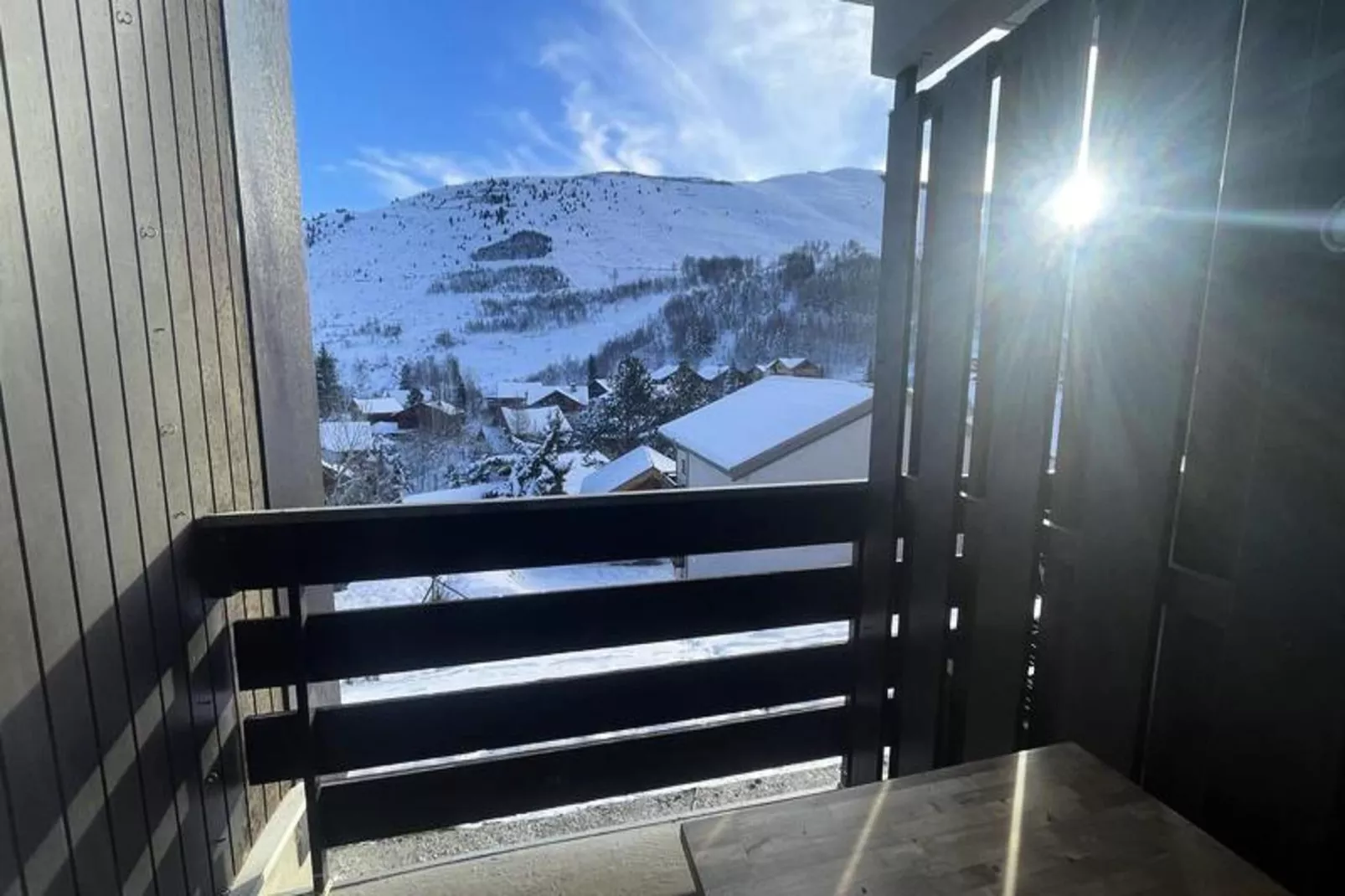 Résidence Arc En Ciel C Porte C103-Vue d'hiver