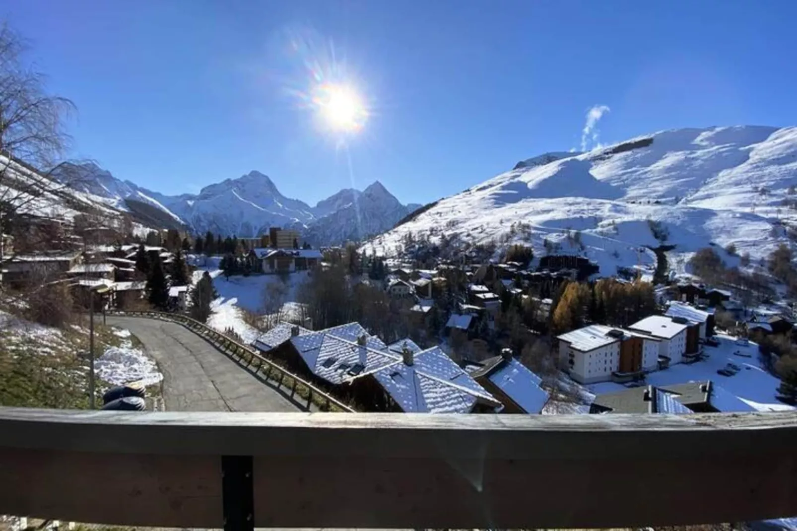 Résidence Galibier Iii-Vue d'hiver