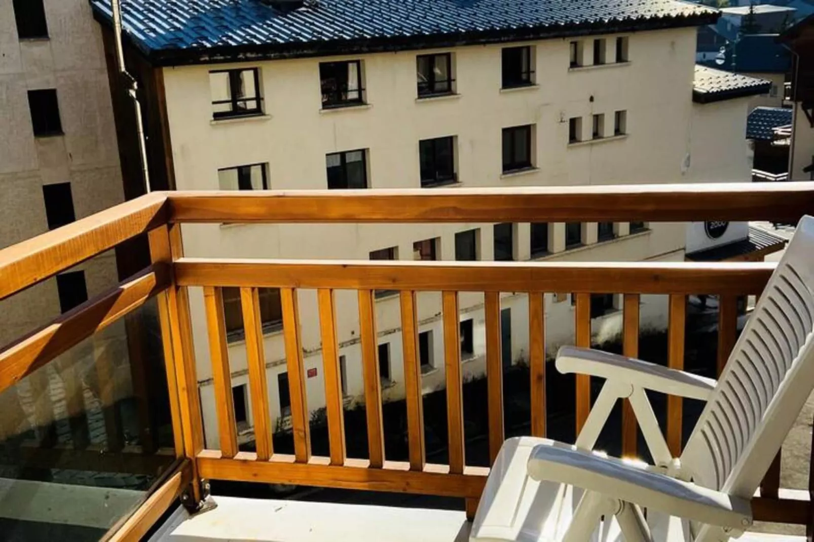 Résidence Le 3300-Terrasse/Balkon