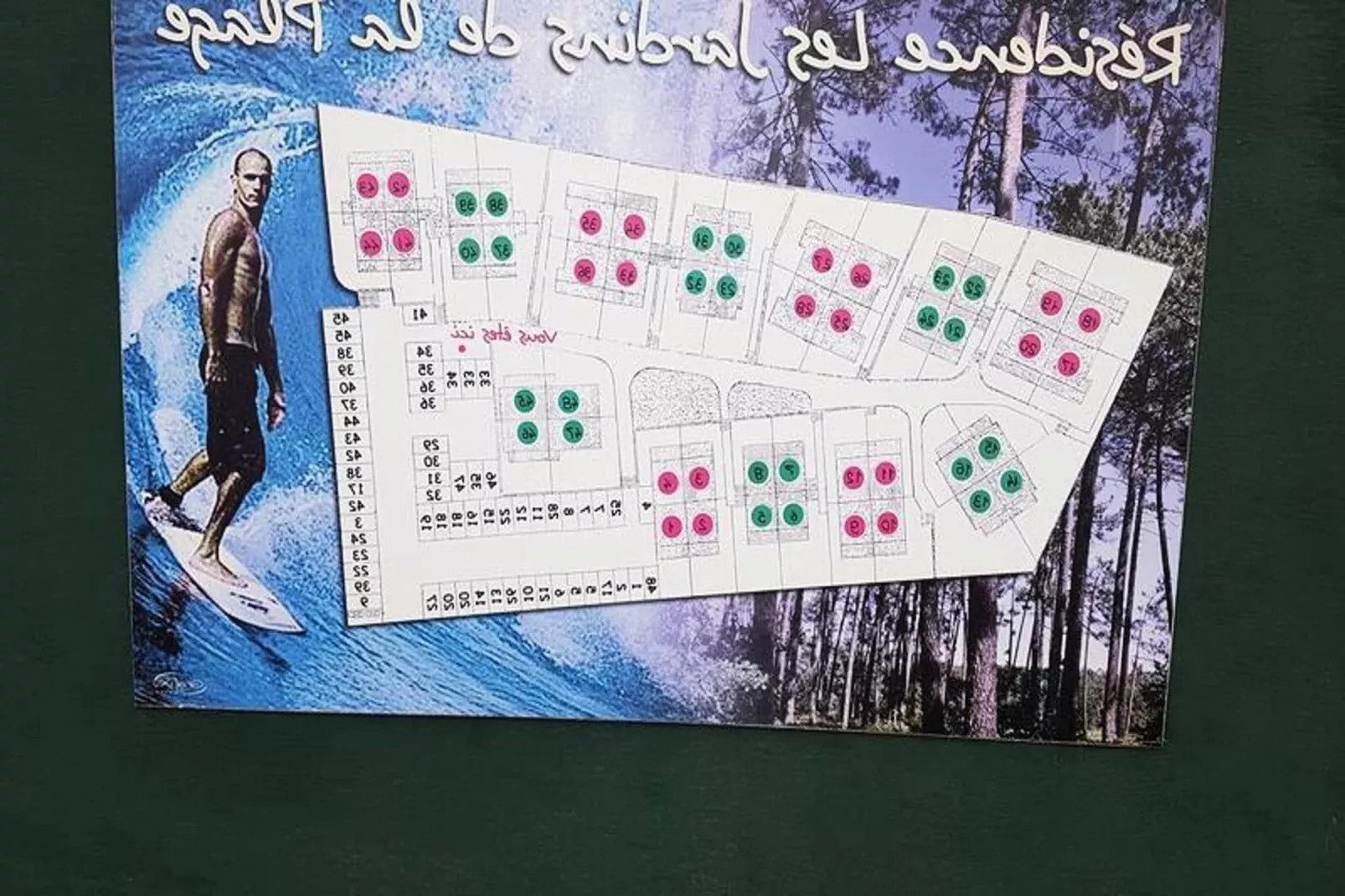 Résidence Les Jardins De La Plage-View in summer