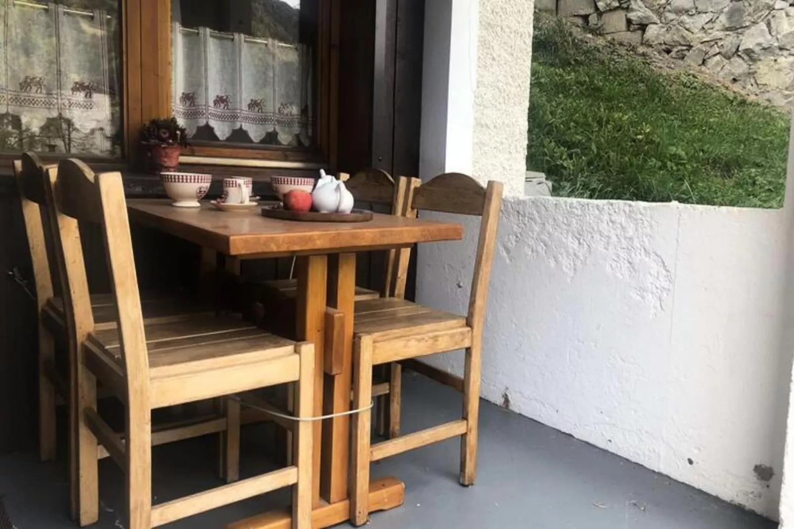 Résidence Buche-Terrasse/Balkon