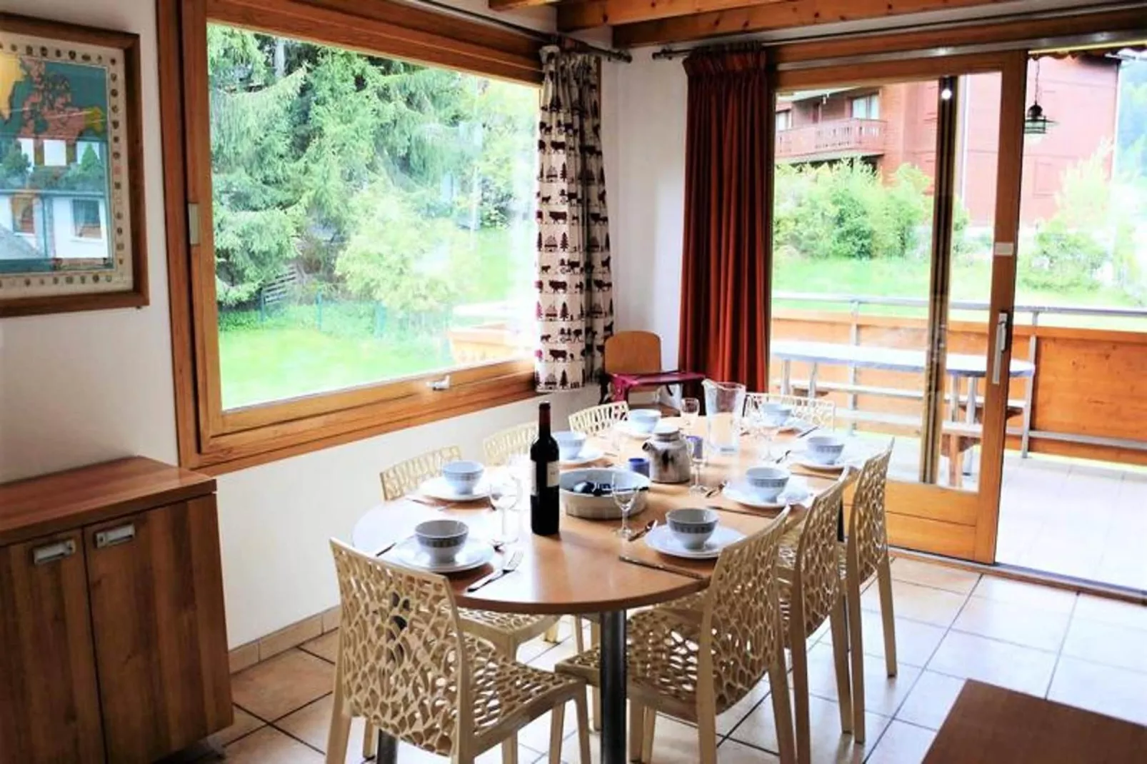 Chalet Avoreaz-Außenbereich Sommer