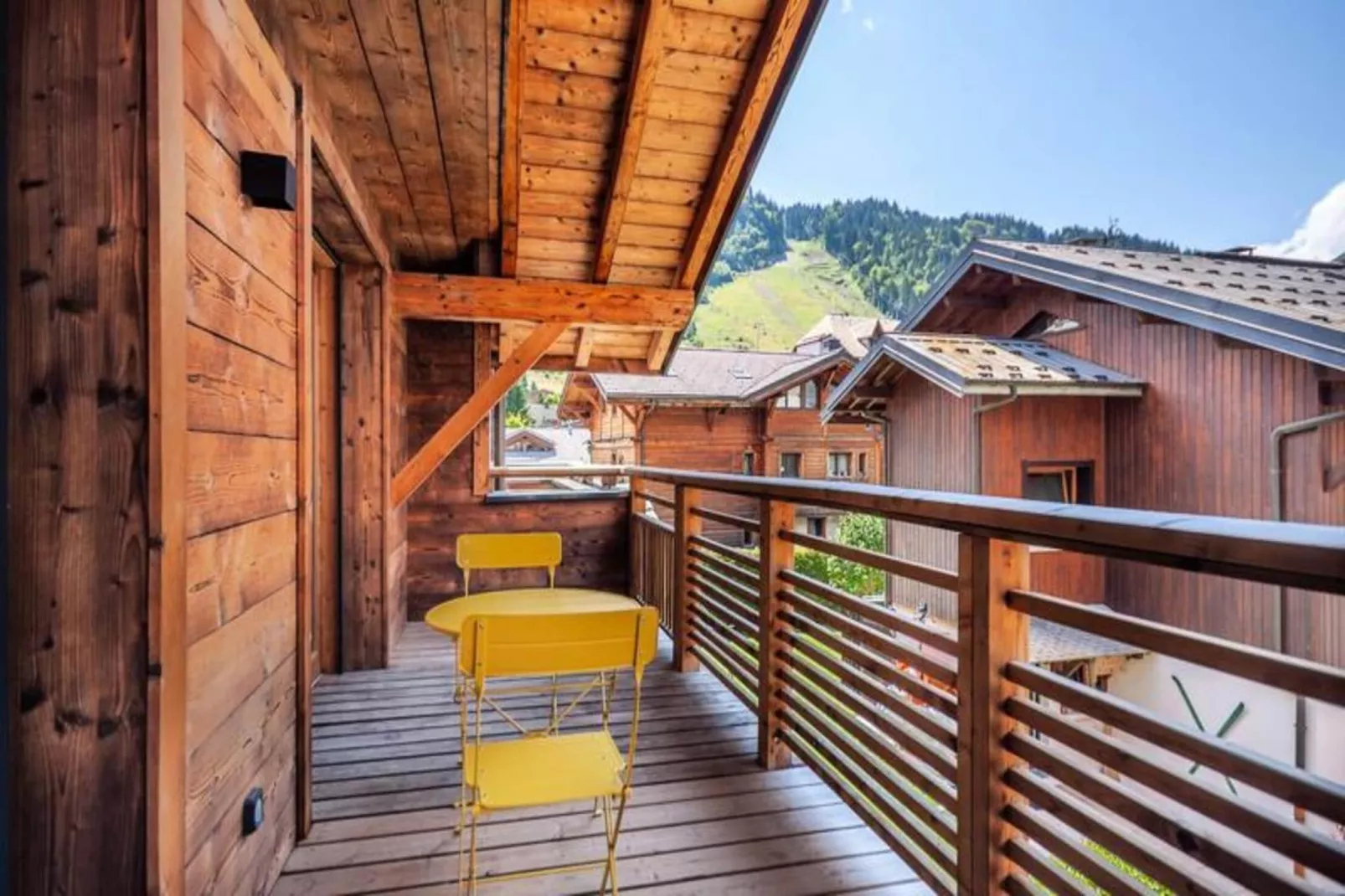 Résidence Echo Du Pleney - Terrasse/Balkon