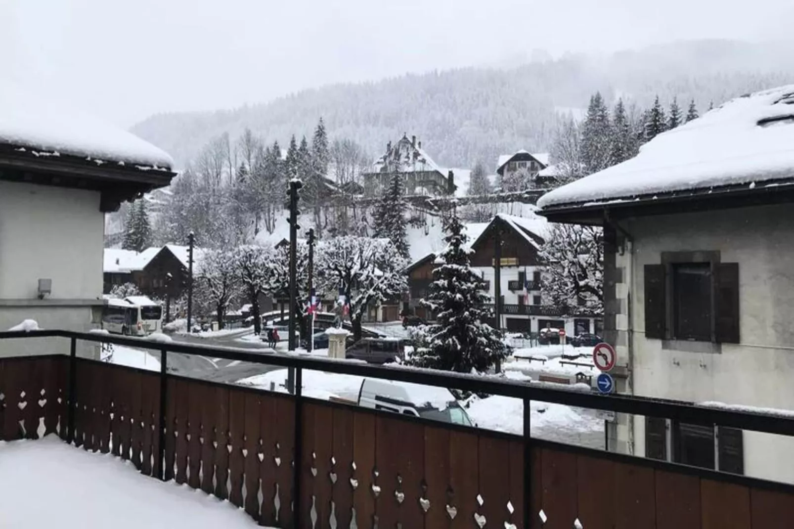 Résidence Place Eglise-Vue d'hiver
