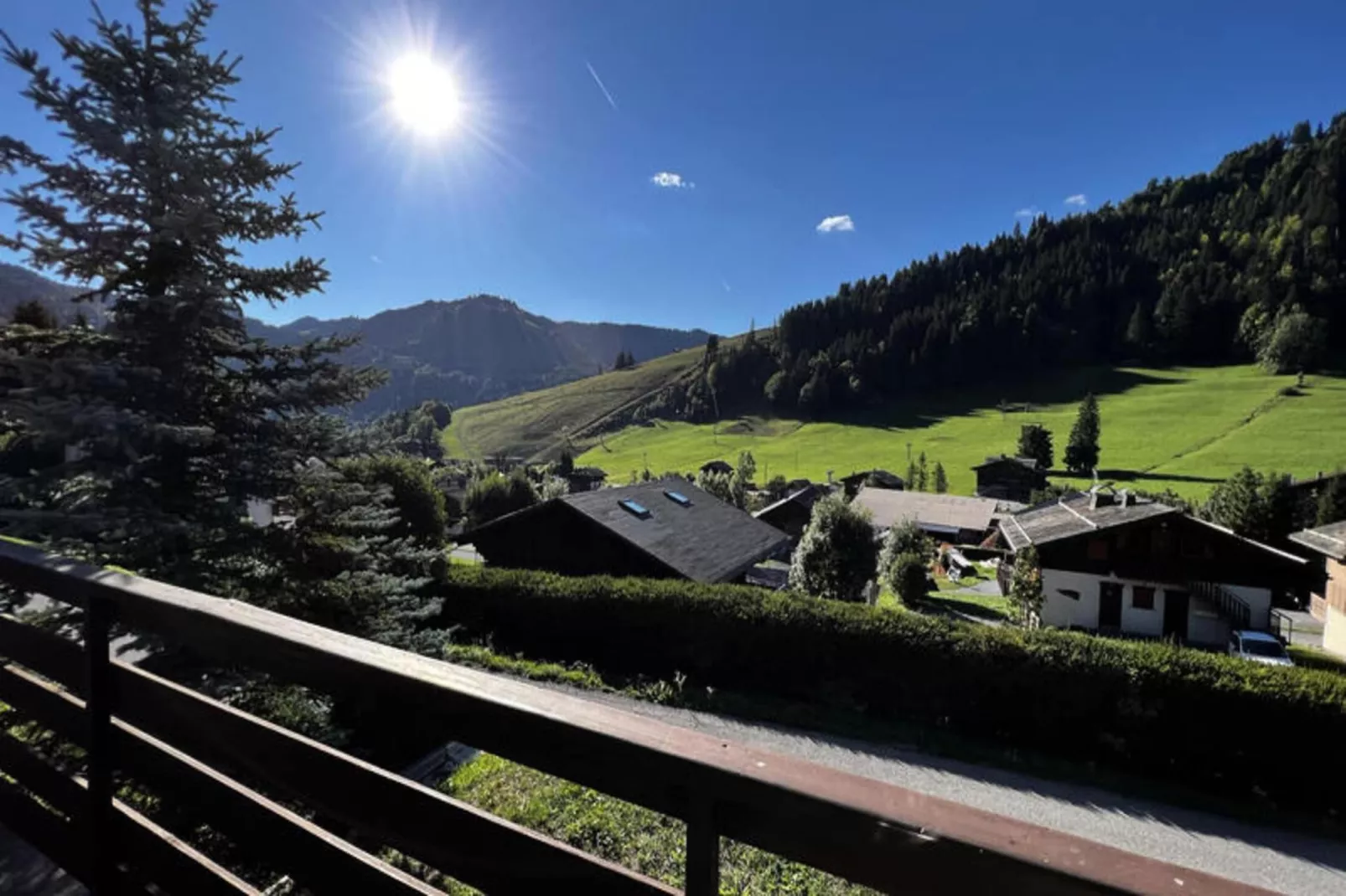 Chalets à La Clusaz-Terrasse / balcon