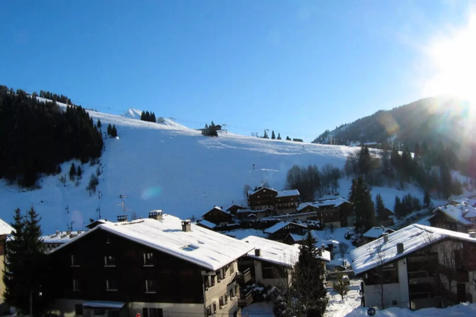 Studio à La Clusaz-Aussicht Winter