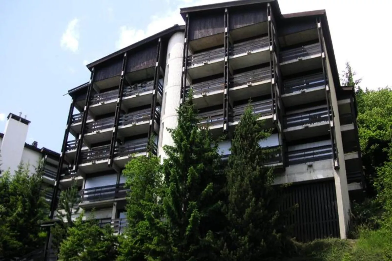 Résidence Aiguille Verte-Extérieur été