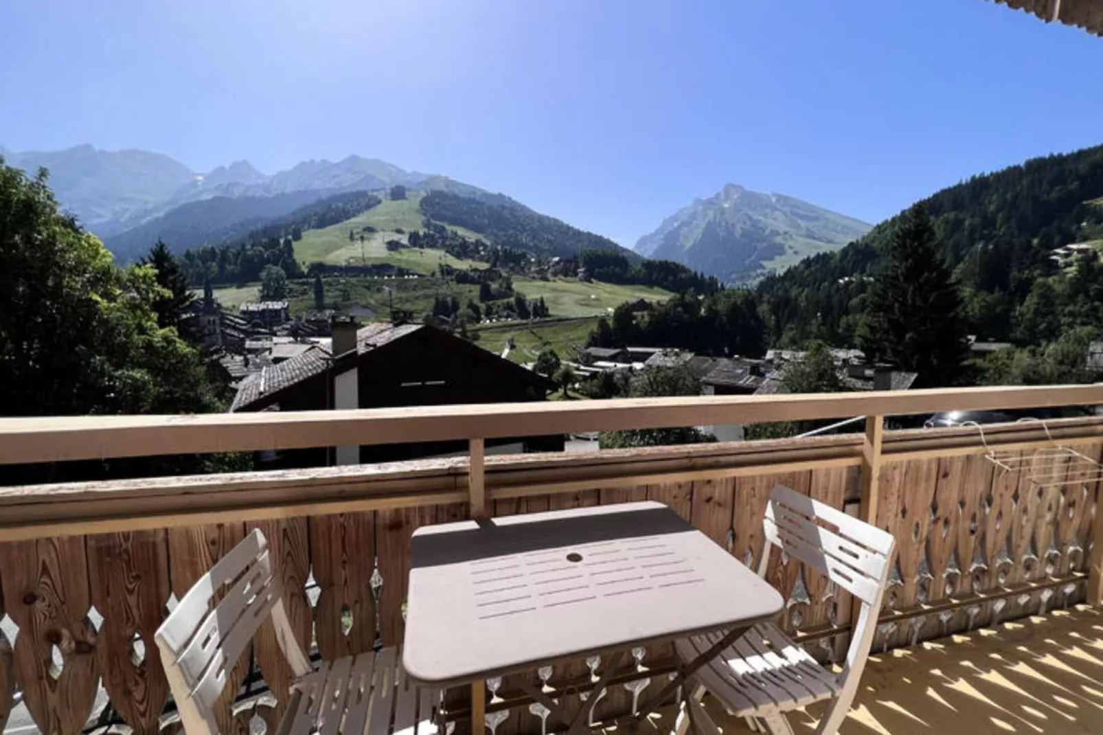 Appartements à La Clusaz-Terrasse / balcon