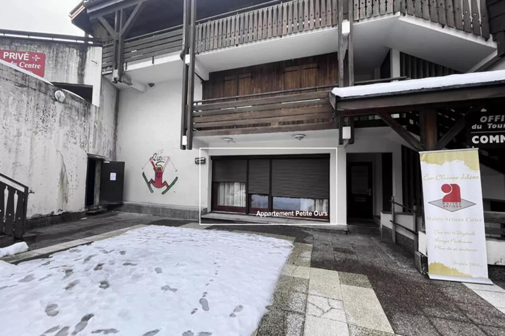 Appartements à La Clusaz-Zones hiver à 1 km