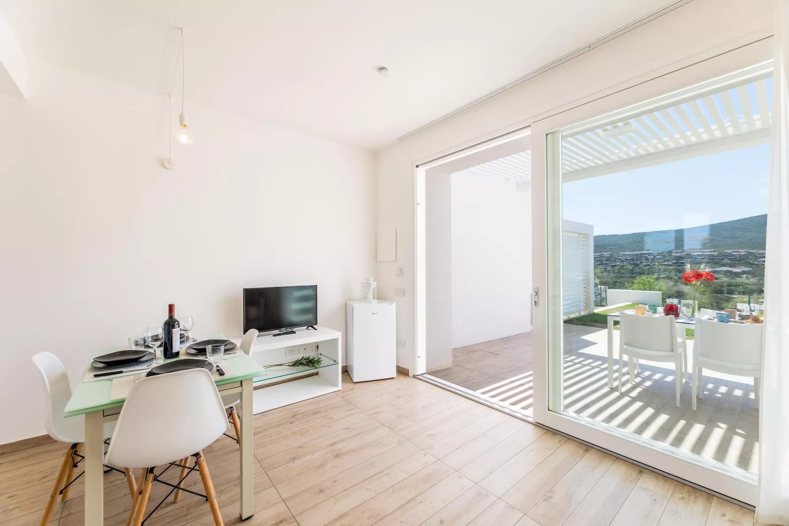 Residence Capo Falcone Stintino "Bilo 4 Premium"-Esszimmer