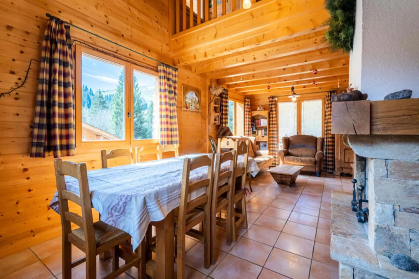 Chalet Gotty Joly L'bele-Dining room
