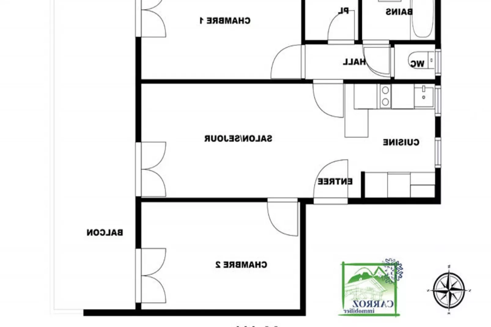 Appartements à Les Carroz-d'Arâches-Chambre