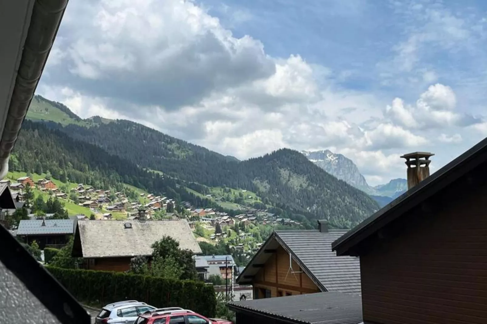 Résidence Les Rhododendrons-Aussicht Sommer