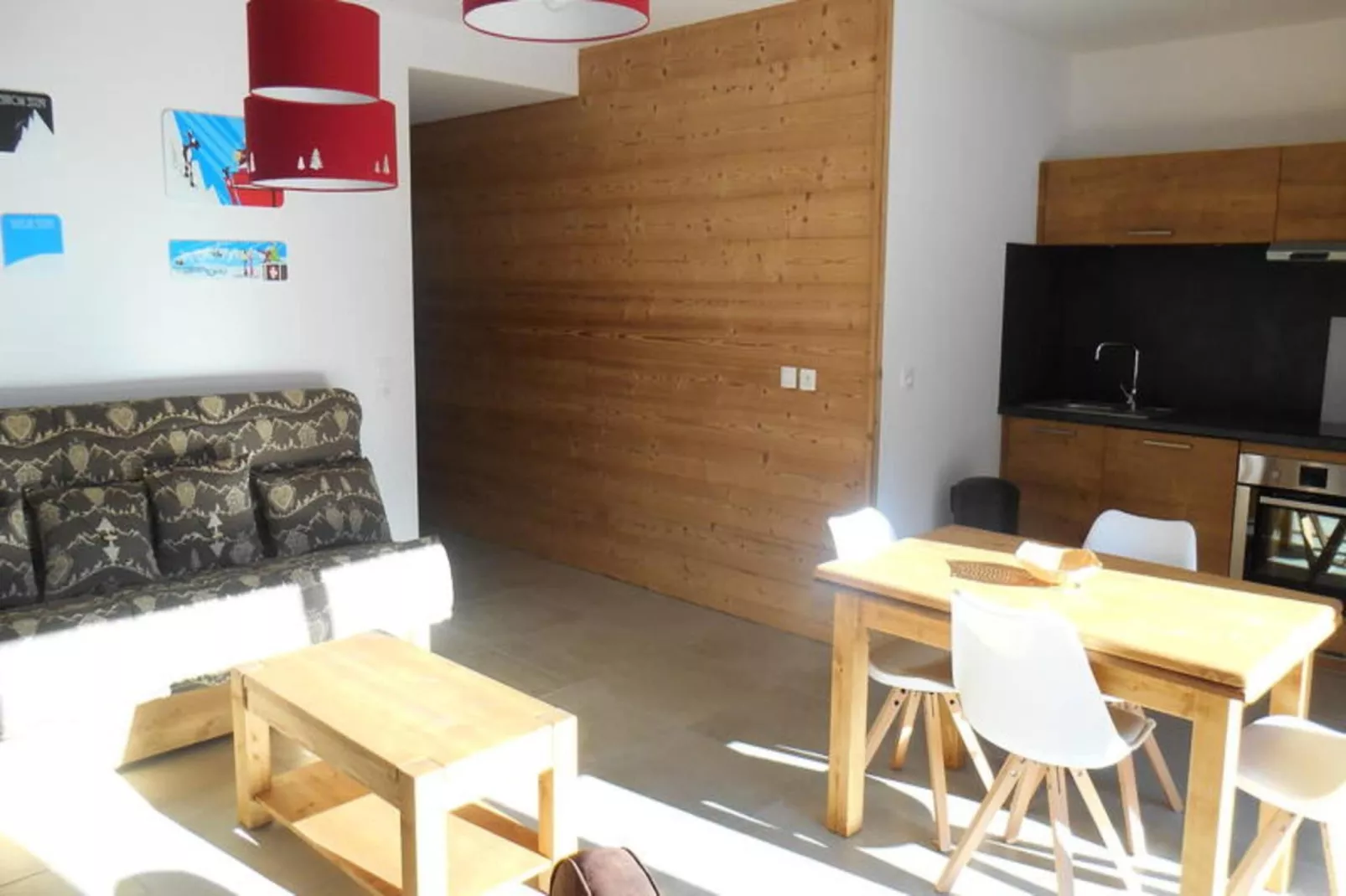 Résidence L'o Rouge-Wohnzimmer