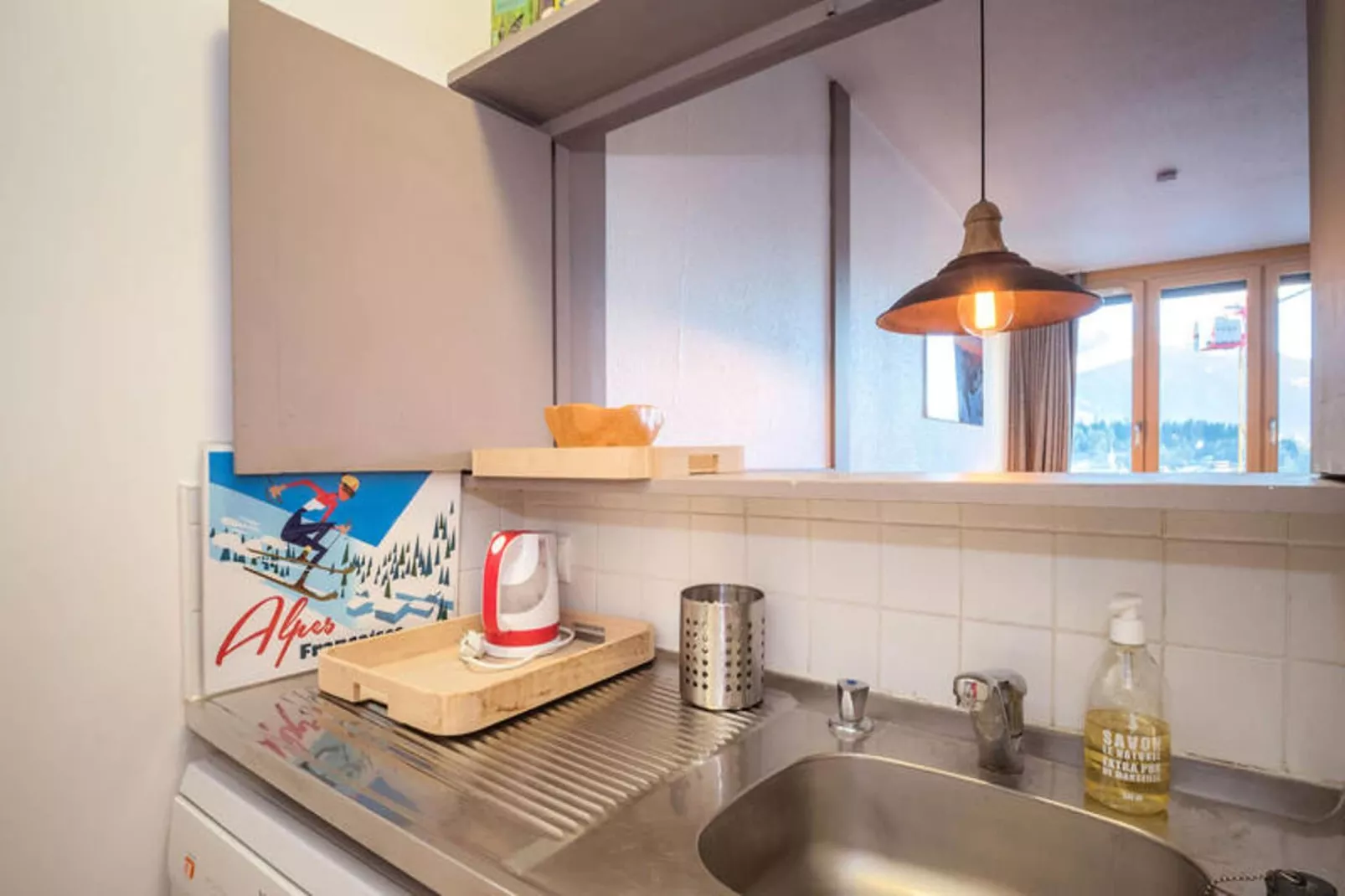 Résidence Chamois Blanc-Küche