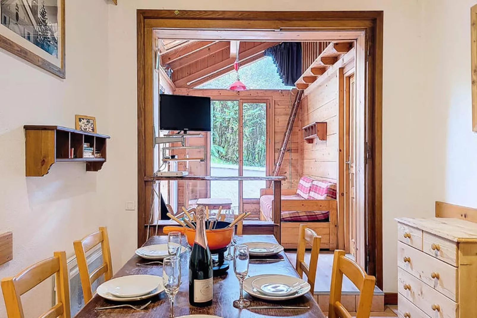 Appartements à Morzine-Salle à manger