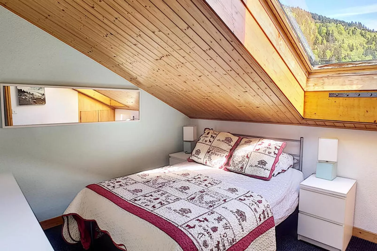 Appartements à Saint Jean d'Aulps-Chambre