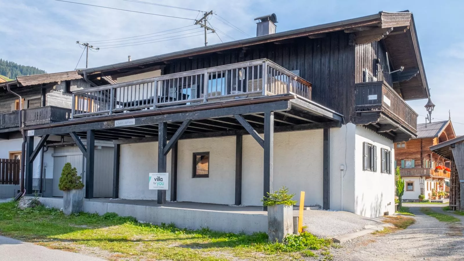 Chalet Adriana-Außenbereich Sommer