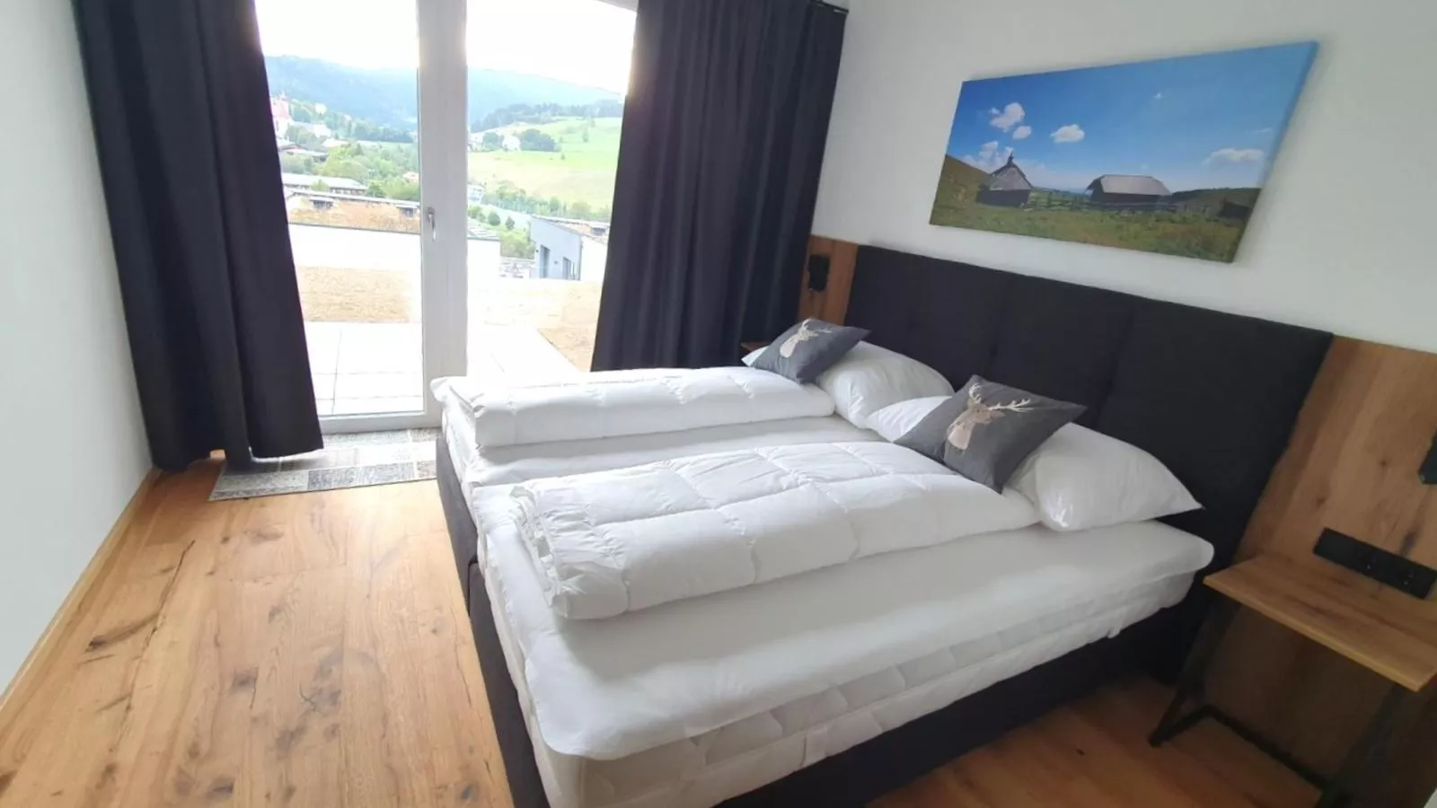 Grebenzen Lodge Hirsch-Schlafzimmer