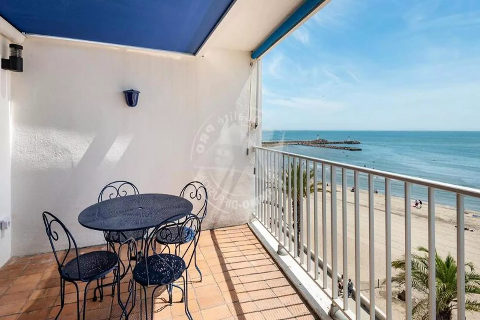 Résidence "mar E Souleu"-Terrace balcony