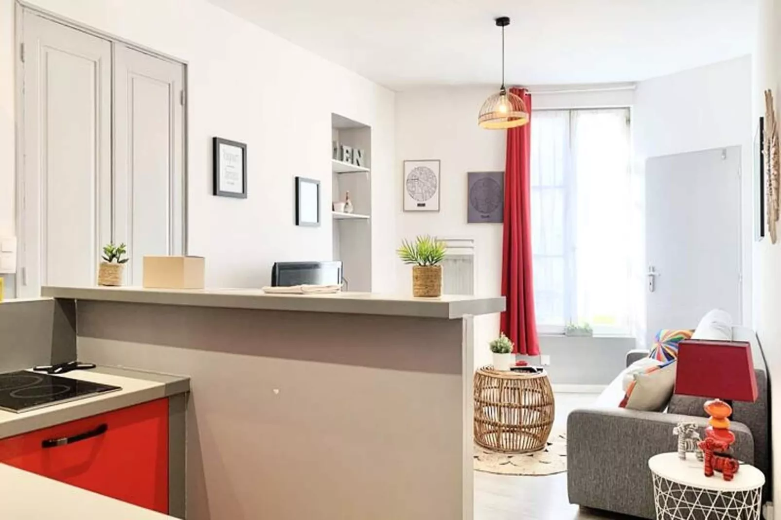 | Petit Paris 💋 | Studio Calme Tout &eacute;quip&eacute;-Cuisine