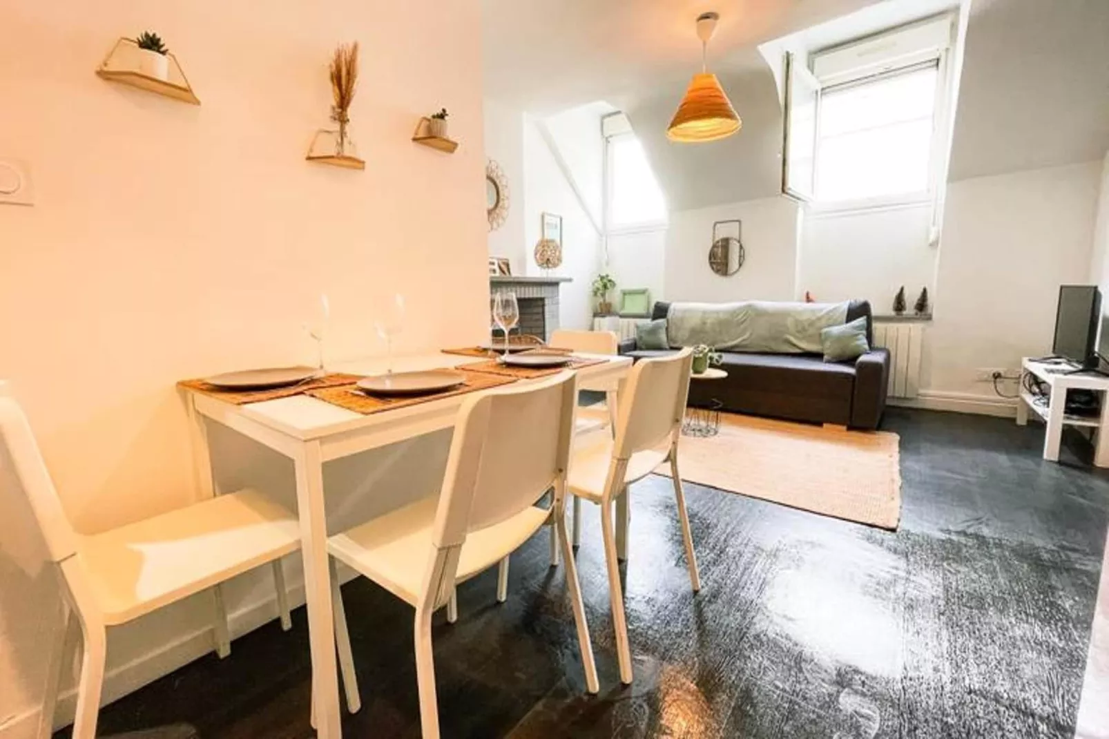 | Le Champo 🍀| T3 Proche Centre | 2 Chambres-Esszimmer