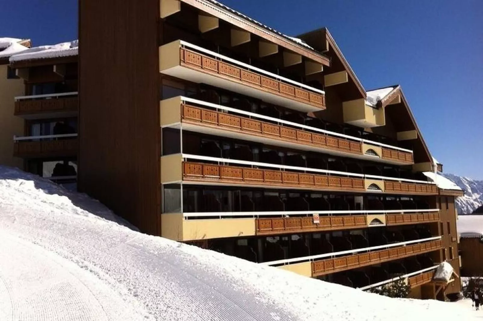 Studio 4 pers. quartier de l'Eclose - maeva Home-Außenbereich Winter