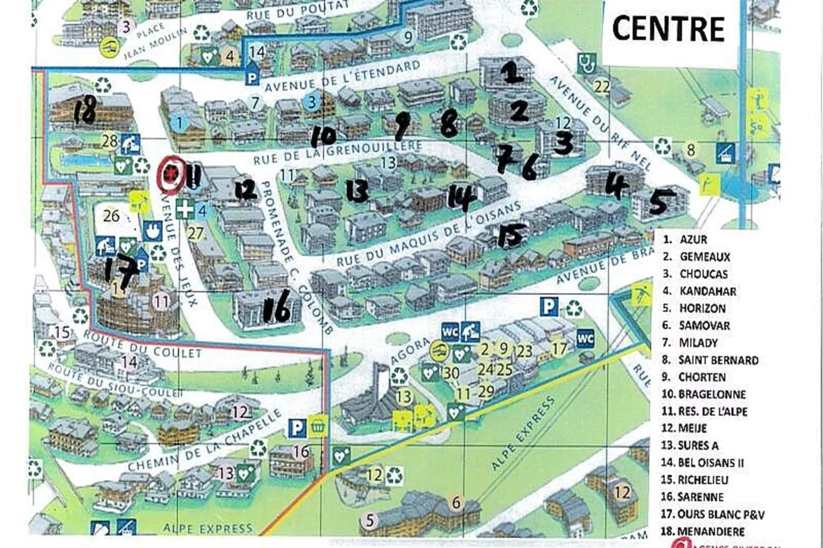 Résidence Menandiere-Ambiente