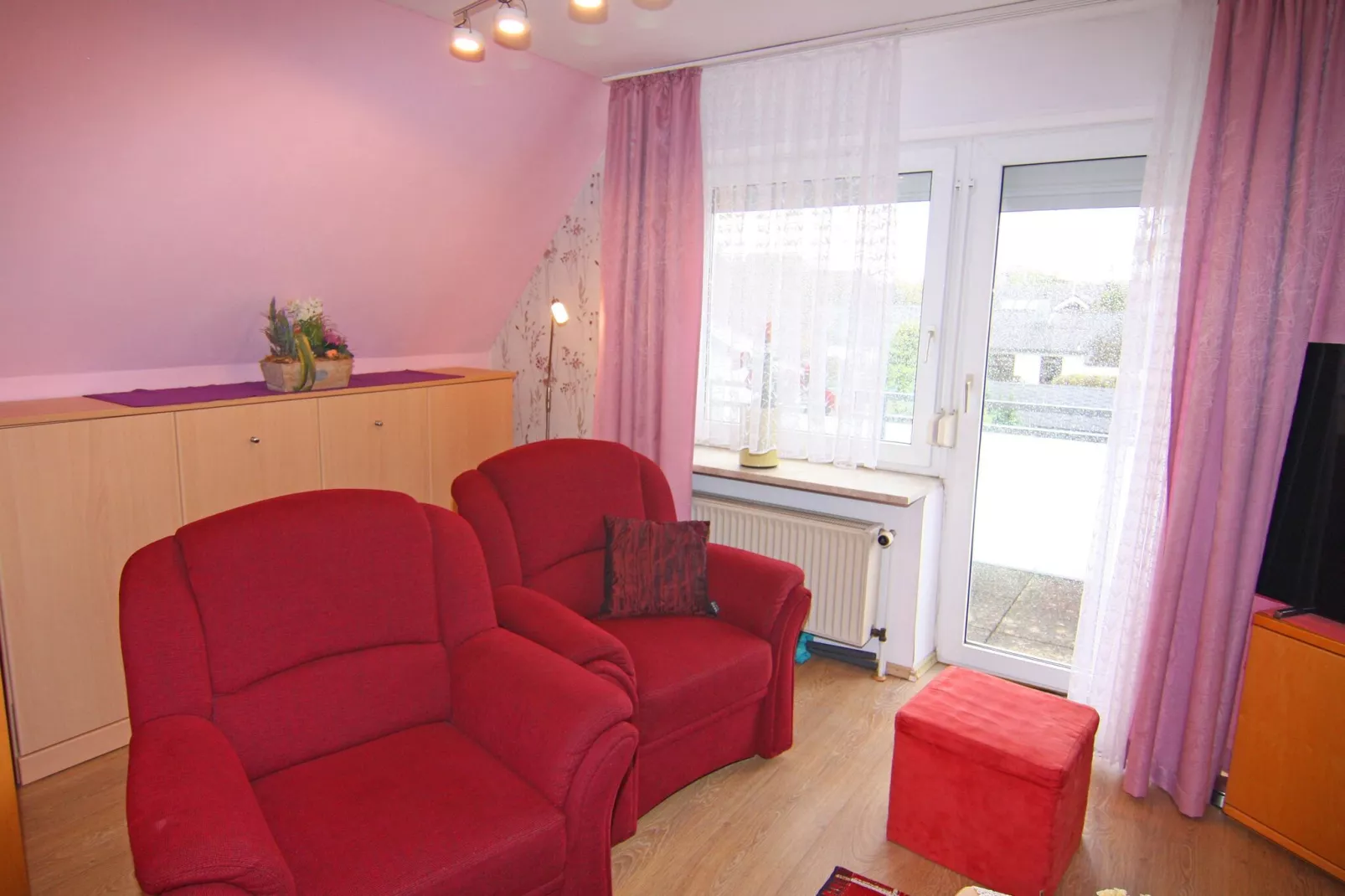 Apartments Stapel, Büsum-App.4 / 2 Raum App im OG, 42qm-Living room
