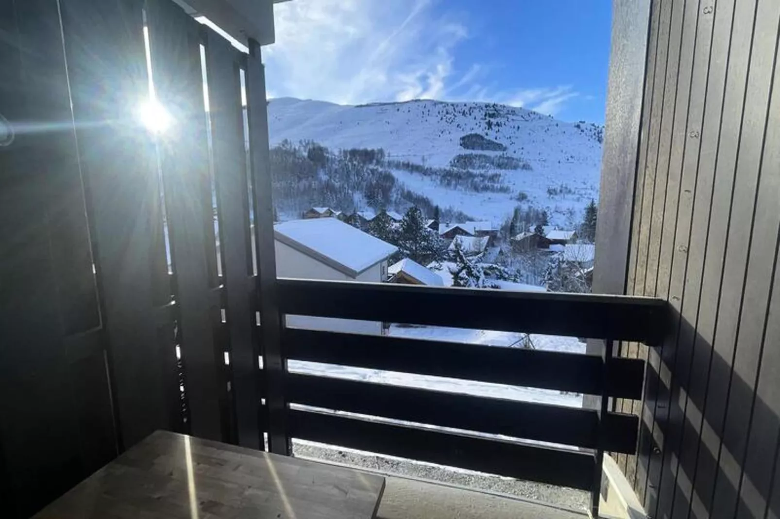 Résidence Arc En Ciel C Porte C103-Vue d'hiver