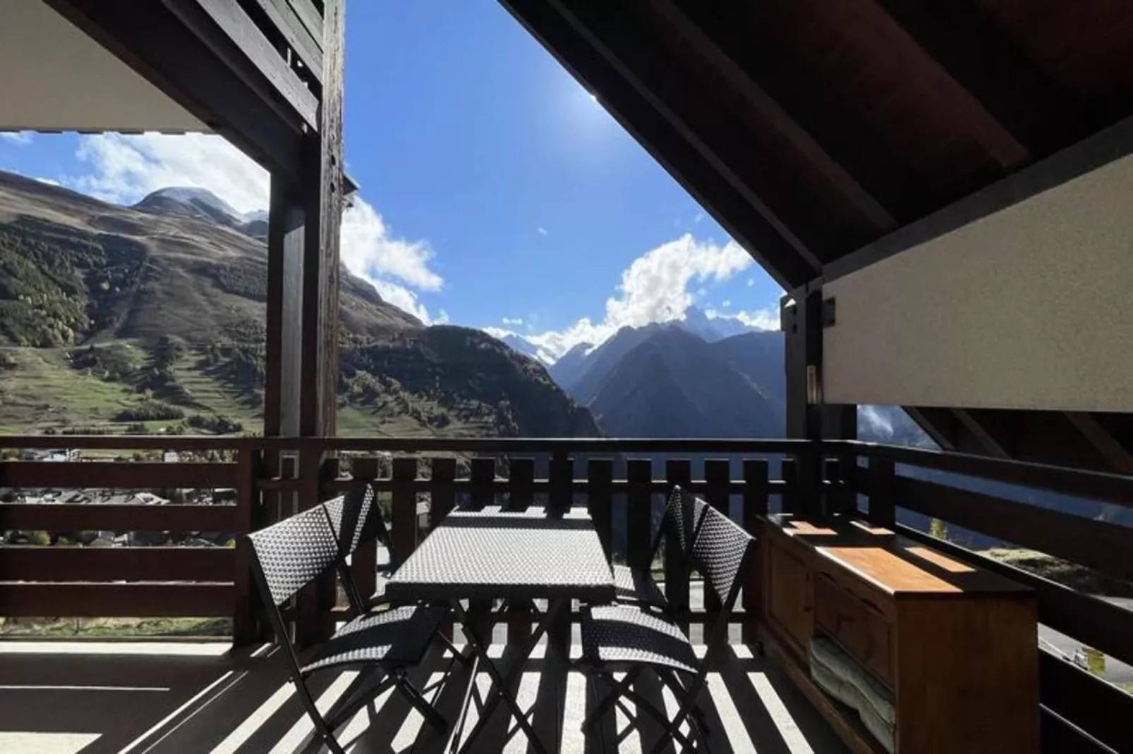 Résidence Prince Des Ecrins-Terrasse/Balkon