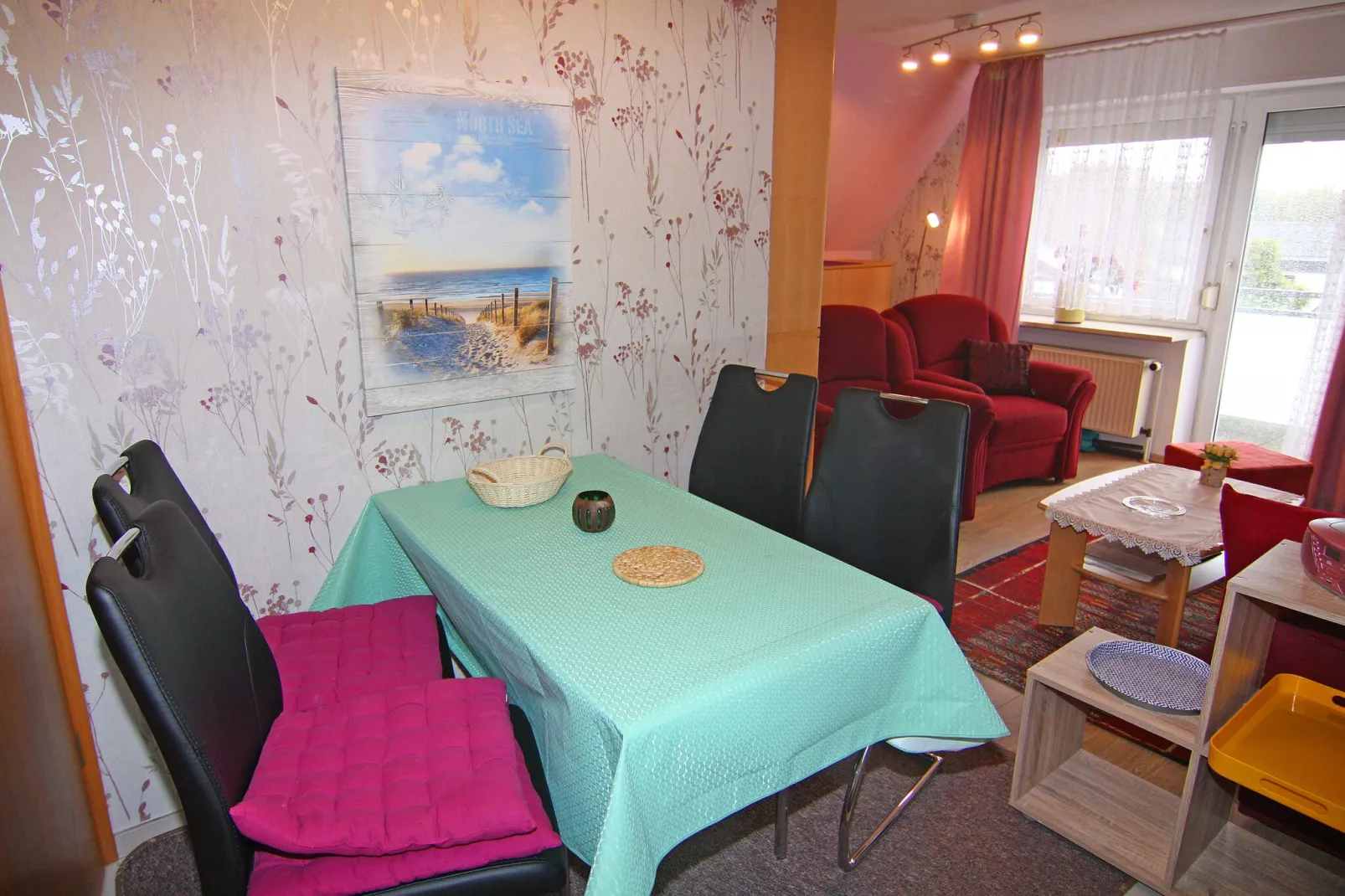 Apartments Stapel, Büsum-App.4 / 2 Raum App im OG, 42qm-Dining room