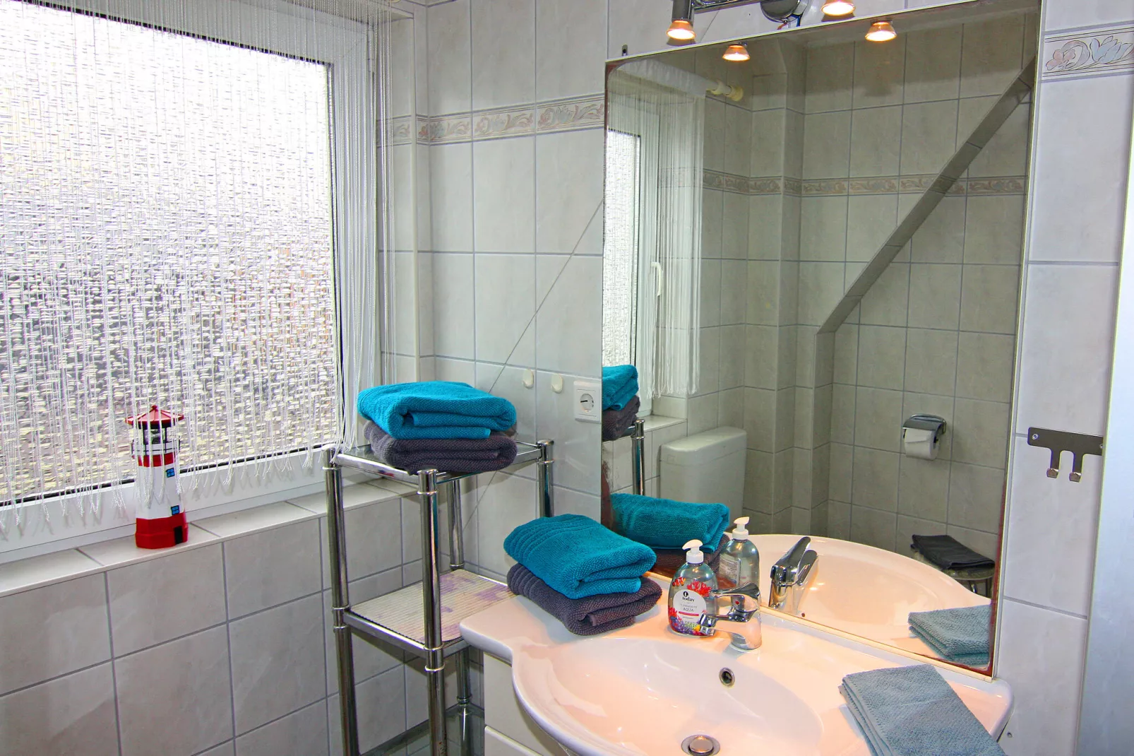 Apartments Stapel, Büsum-App.4 / 2 Raum App im OG, 42qm-Bathroom